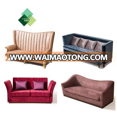 wholesale luxury modern hilton hotel lobby furniture sets for sale